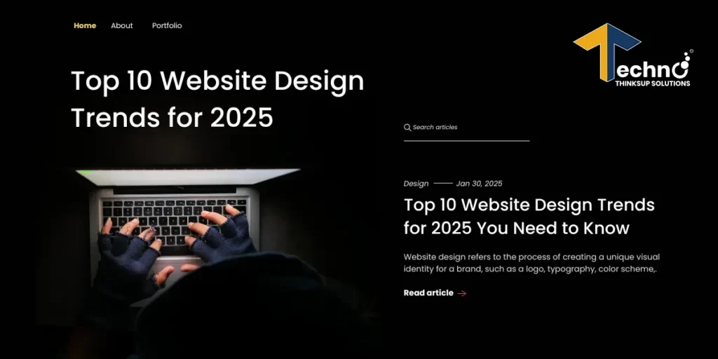 Website design trends